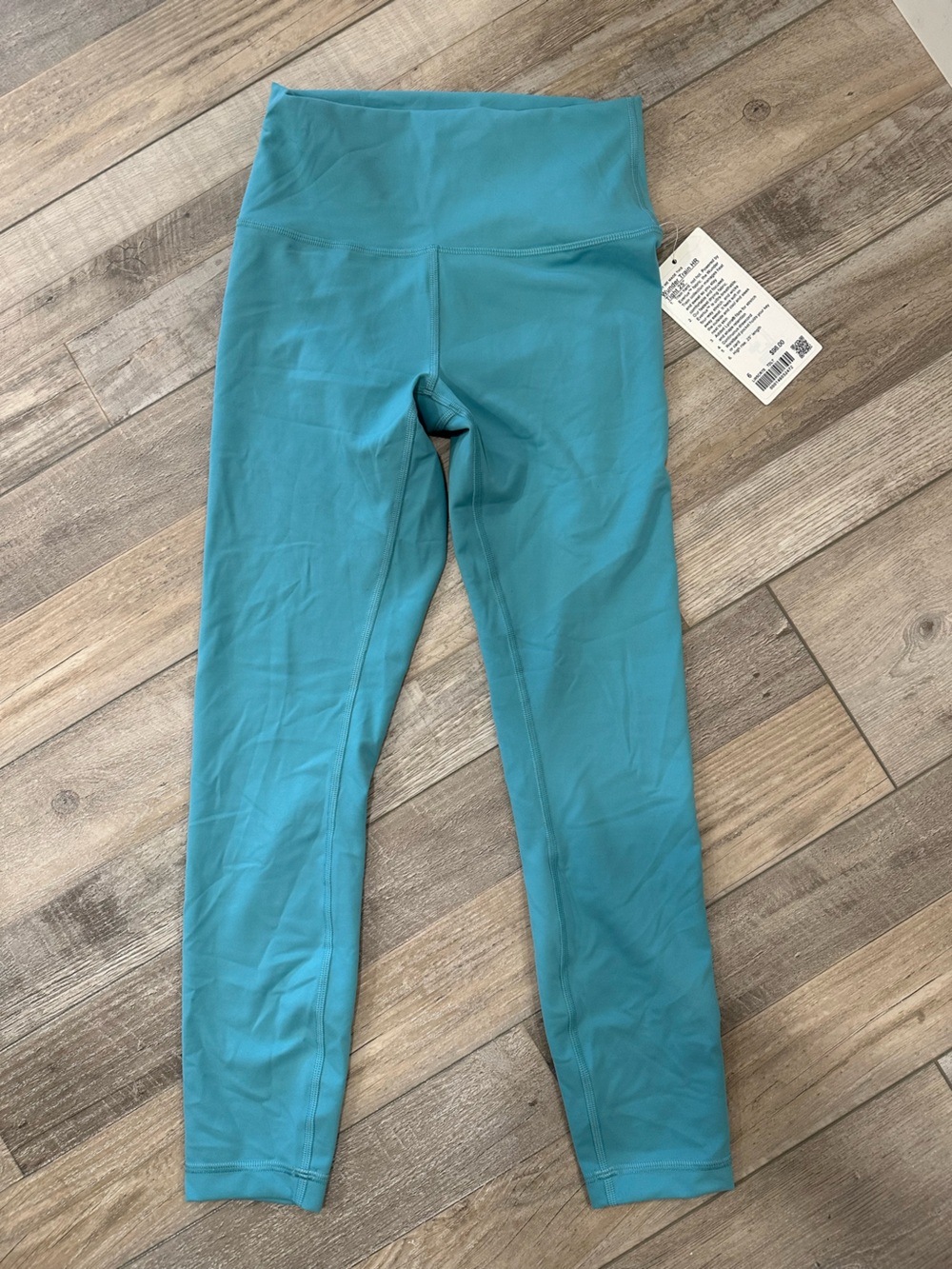 lululemon athletica Kids Teal Leggings - Bright Stretch Bottoms